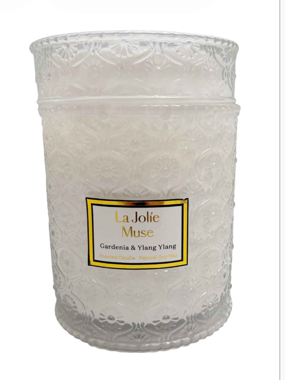 La Jolie Muse | Gardenia & Ylang Ylang Soy Wax Candle